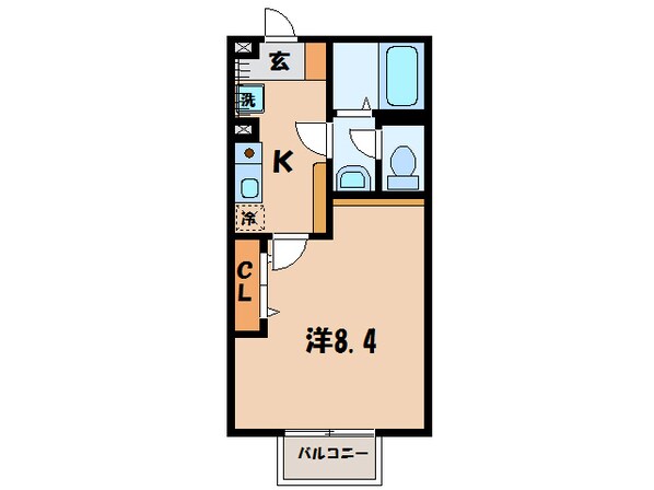 西尾駅 徒歩11分 1階の物件間取画像